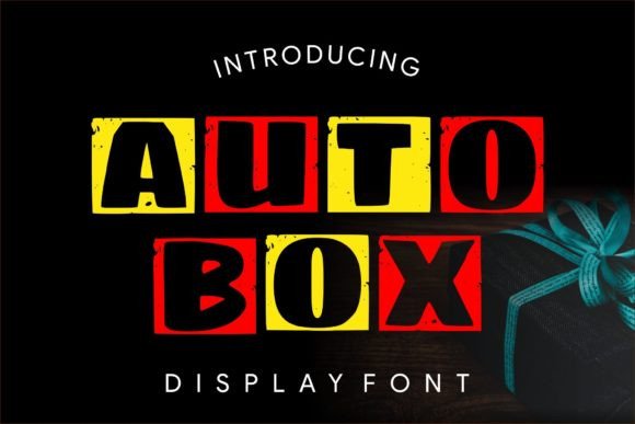 Auto Box: A Display Font That Anchors Your Editorial Voice