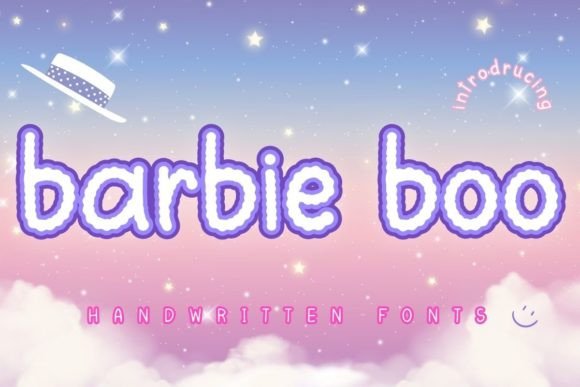 Barbie Boo: A Playful Display Font for Handmade Creators