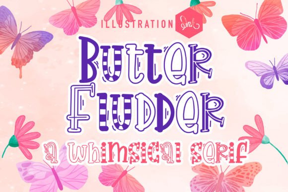 Butter Fludder: A Warm, Wobbly Display Font That Earns Its Space