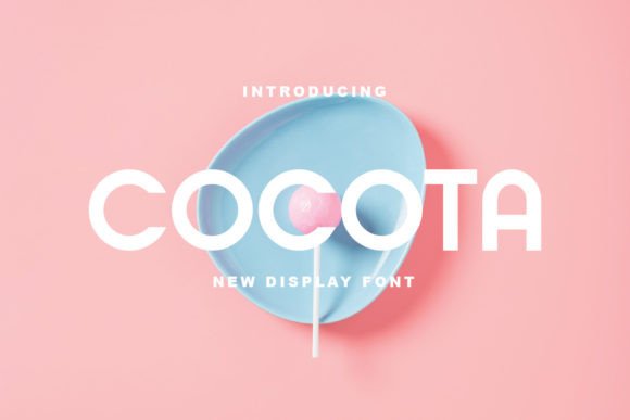 Cocota: A Display Font That Feels Like a Warm Welcome