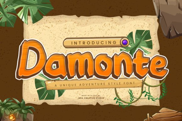 Damonte: An Adventure-Style Typeface for Thoughtful Editorial Design