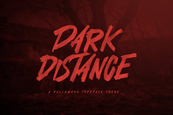 Dark Distance: A Thoughtful Display Font for Editorial Mood