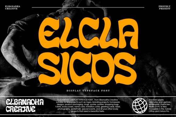 Elclasico: A Display Typeface That Commands Attention