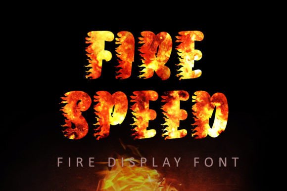 Fire Speed: A Bold Display Font for Digital Impact