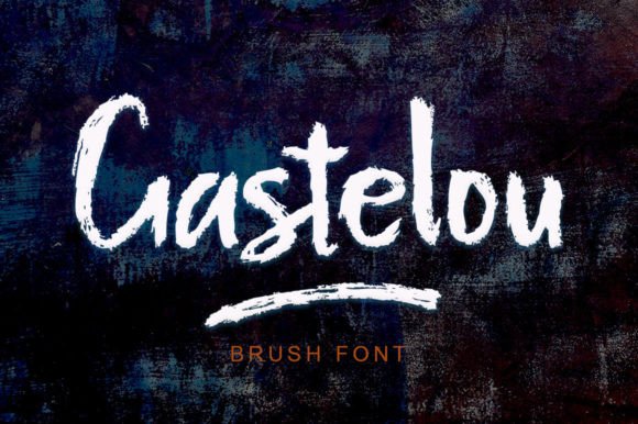 Gastelou: A Handcrafted Display Font That Feels Human