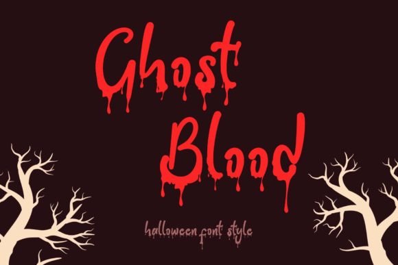 Ghost Blood: A Display Font That Adds Real Personality to Your Brand