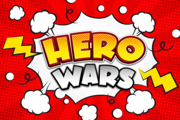 Hero Wars: A Chunky, Cute Display Font That Delivers Personality