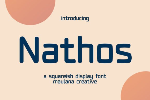 Nathos: A Friendly, Multilingual Display Font for Modern Web Design