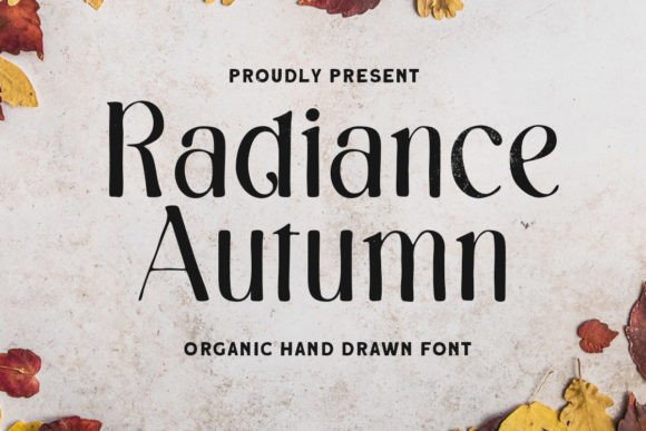 Radiance Autumn: A Warm, Organic Display Font for Thoughtful Design