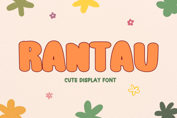 Rantau: A Display Font That Carries Light