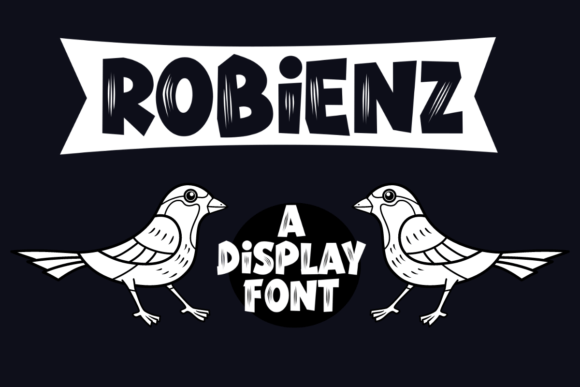 Robienz: A Playful Display Font That Lifts Your Digital Brand