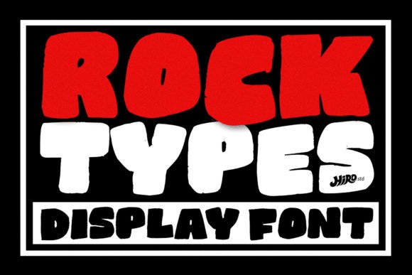 Rocktypes: A Bold Display Font That Commands Attention