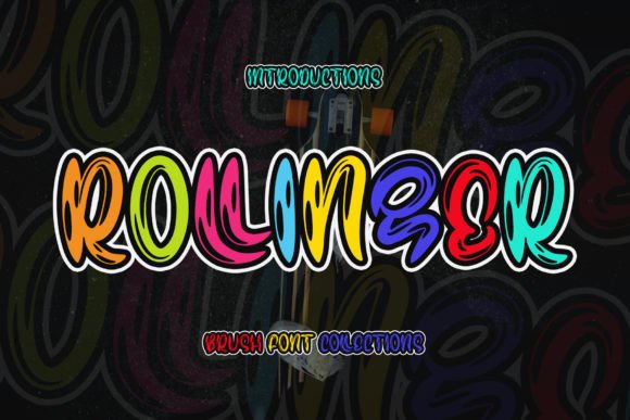 Rollinger: A Display Font That Makes Handmade Details Shine