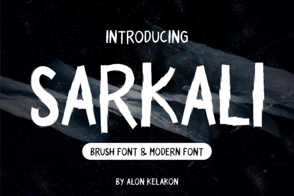 Sarkali: A Bold Display Font for Modern Web Design
