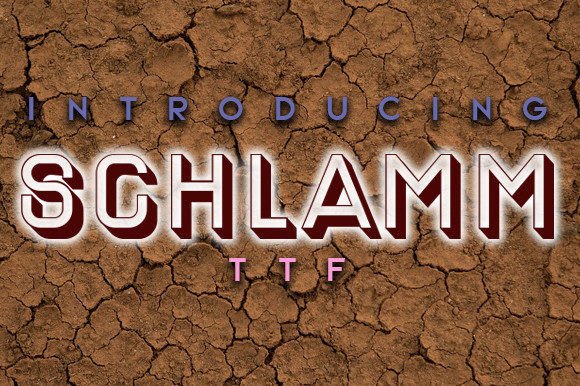 Schlamm: A Bold Display Font That Builds Brand Trust
