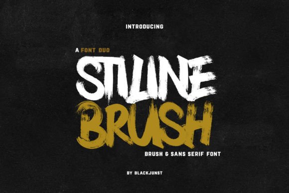 Stiline Brush: A Hand-Brushed Display Font That Elevates Digital Branding