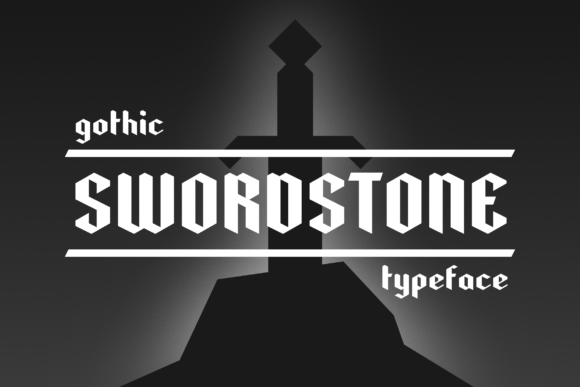 Swordstone: A Gothic Display Font for Distinctive Branding