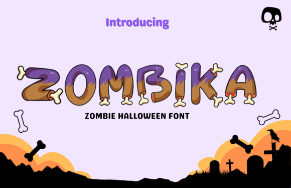 Zombika: A Playful Display Font for Editorial Halloween Flair